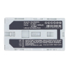 Casio DT-9023 / DT-9723 / DT-9023LI accu (3400 mAh, 123accu huismerk) ACA00302 - 3