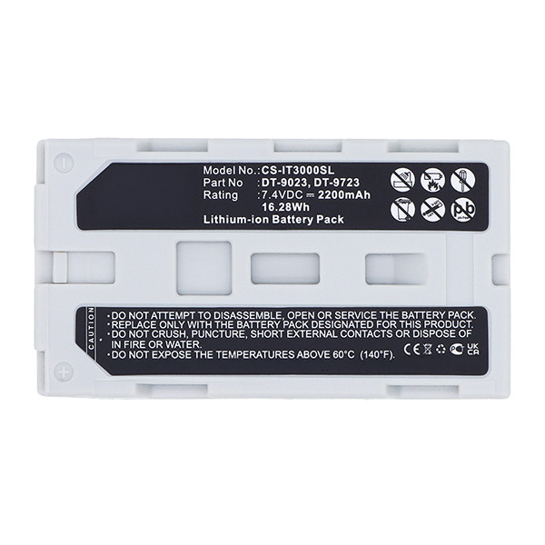 Casio DT-9723 / DT-9723LIC / DT-9023 accu (2200 mAh, 123accu huismerk) ACA00139 - 3