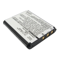 Casio EXILIM NP-110 accu (3.7 V, 1150 mAh, 123accu huismerk) ACA00018