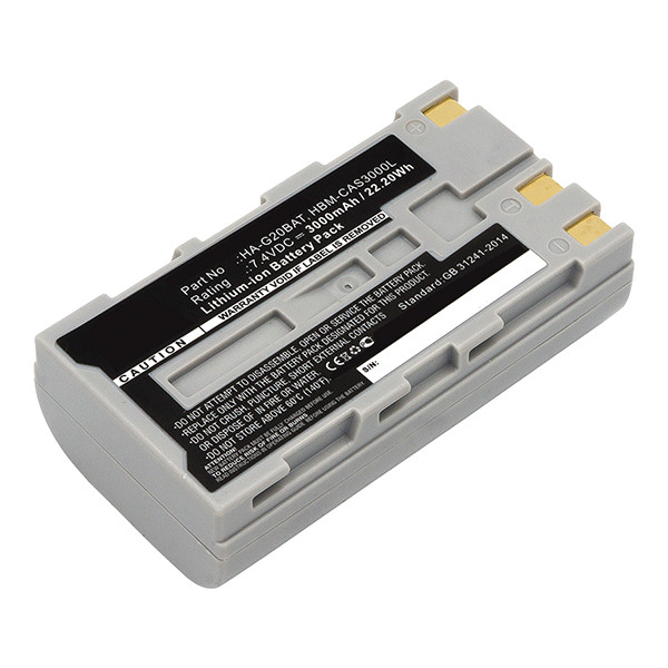 Casio FJ50L1-G / HA-G20BAT / HBM-CAS3000L accu (3000 mAh, 123accu huismerk) ACA00339 - 1
