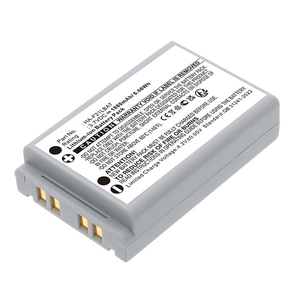 Casio HA-F20BAT / HA-F21LBAT accu (1880 mAh, 123accu huismerk) ACA00138 - 1