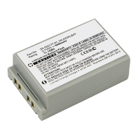 Casio HA-K23XLBAT / 55-002177-01 accu (3.7 V, 3000 mAh, 123accu huismerk) ACA00372