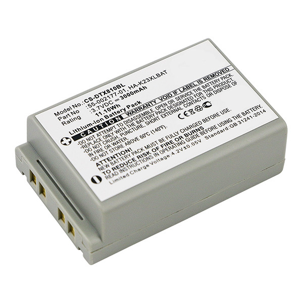 Casio HA-K23XLBAT / 55-002177-01 accu (3.7 V, 3000 mAh, 123accu huismerk) ACA00372 - 1