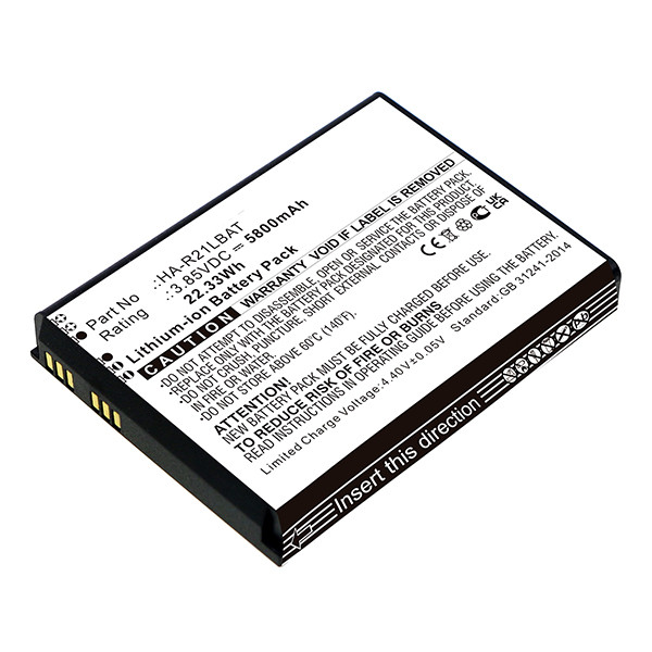 Casio HA-R20bat / HA-R21LBAT accu (5800 mAh, 123accu huismerk) ACA00575 - 1