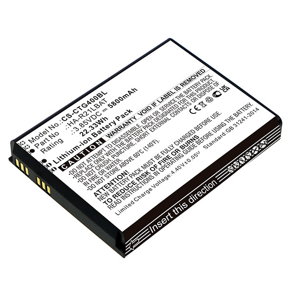 Casio HA-R20bat / HA-R21LBAT accu (5800 mAh, 123accu huismerk) ACA00575 - 1