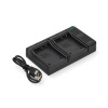 Casio NP-130 USB-C double slot oplader (4.2V, 0.7A, 123accu huismerk) ACA00774 Casio NP-130 USB-C double slot oplader (4.2V, 0.7A, 123accu huismerk) ACA00774 - 1