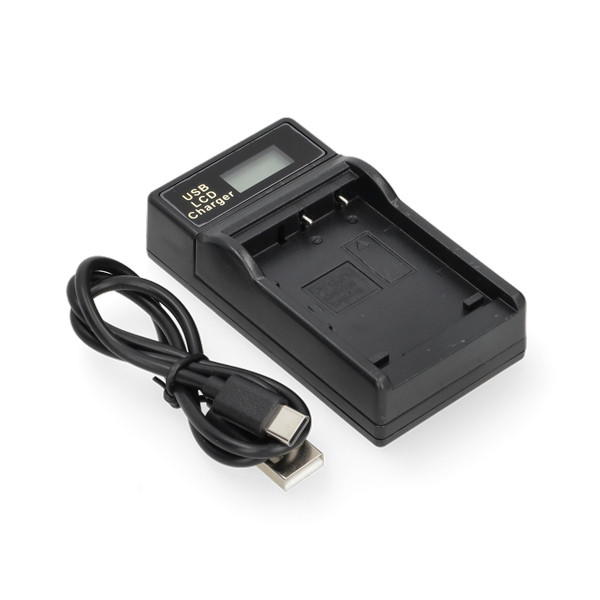 Casio NP-130 USB-C single slot oplader (4.2V, 0.7A, 123accu huismerk) ACA00754 - 1