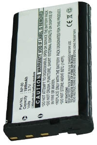Casio NP-90 / NP-90DBA accu (1950 mAh, 123accu huismerk)  ACA00023 - 1
