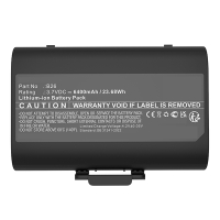 Castles B26 accu (3.7 V, 6400 mAh, 123accu huismerk) ACA00778