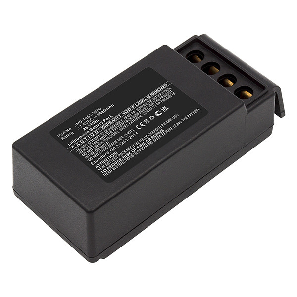Cavotec M9-1051-3600 / MC-EX-BATTERY3 accu (7.4 V, 3400 mAh, 123accu huismerk)  ACA00534 - 1