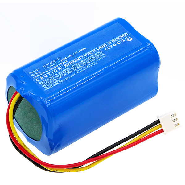 Cecotec ICR18650-14 accu (14.4 V, 2600 mAh, 123accu huismerk)  ACE00017 - 1