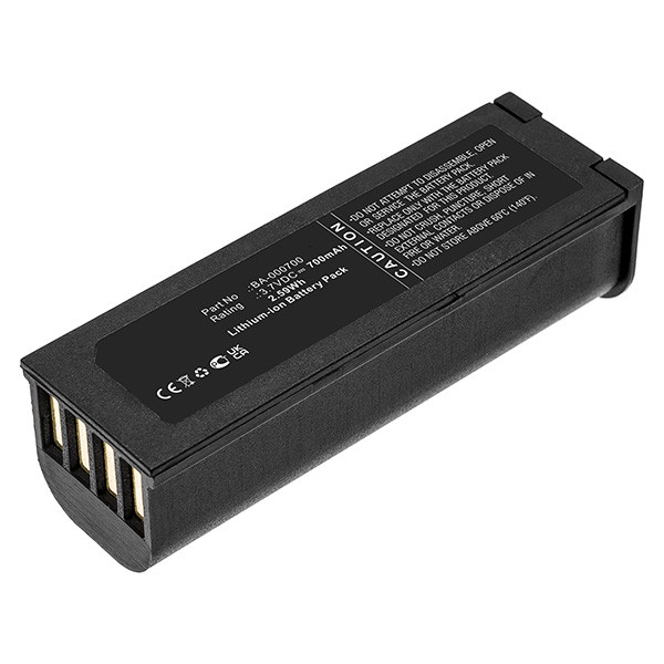 Cipherlab BA-000700 accu (3.7 V, 700 mAh, 123accu huismerk)  ACI00098 - 1