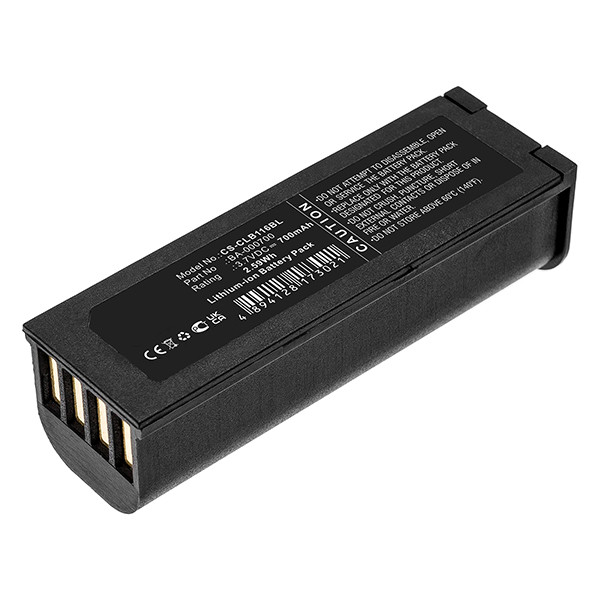 Cipherlab BA-000700 accu (3.7 V, 700 mAh, 123accu huismerk) ACI00098 - 1