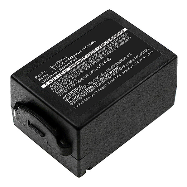 Cipherlab BA-0064A4 / BCP60ACC00002 accu (4400 mAh, 123accu huismerk) ACI00074 - 1