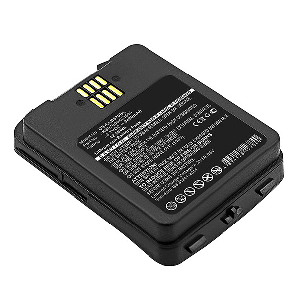 Cipherlab BA-0083A6 / KB97000X03504 accu (3400 mAh, 123accu huismerk) ACI00072 - 1