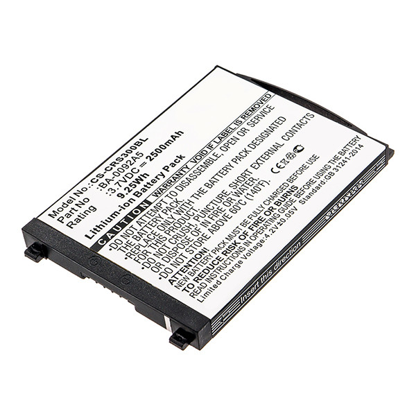 Cipherlab BA-0092A5 / KBRS300X01503 accu (2500 mAh, 123accu huismerk) ACI00091 - 1