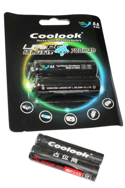 Coolook AA / 14500 batterij  ACO00001 - 1