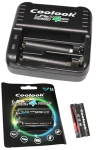 Coolook AA / 14500 universele oplader inclusief 2 batterijen  ACO00034