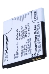 Coolpad CPLD-107 accu (3.7 V, 1500 mAh, 123accu huismerk) ACO00363 - 1
