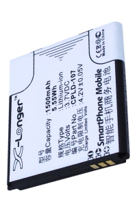 Coolpad CPLD-107 accu (3.7 V, 1500 mAh, 123accu huismerk)  ACO00363