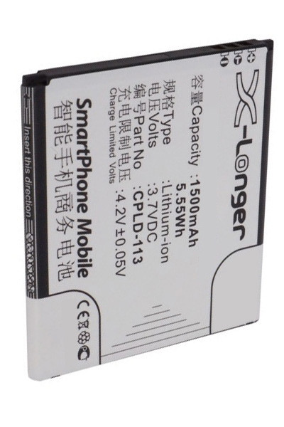 Coolpad CPLD-113 accu (1500 mAh, 123accu huismerk)  ACO00008 - 1