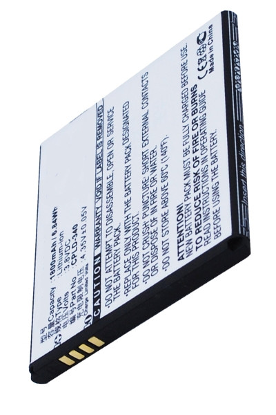 Coolpad CPLD-340 accu (3.8 V, 1800 mAh, 123accu huismerk)  ACO00365 - 1