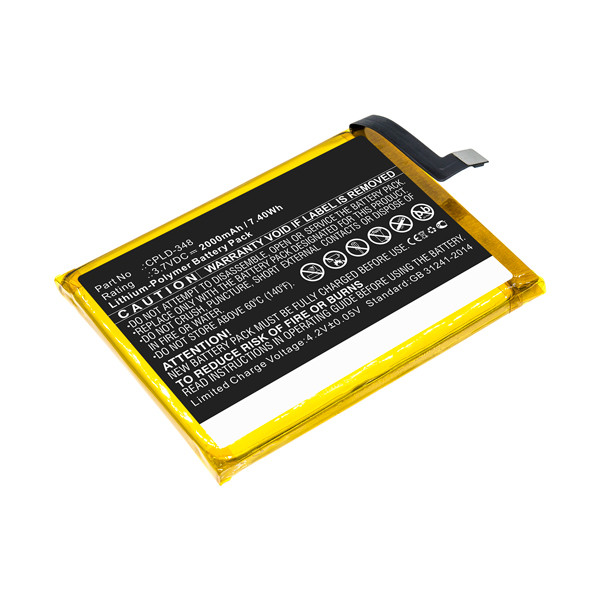 Coolpad CPLD-348 accu (3.7 V, 2000 mAh, 123accu huismerk)  ACO00466 - 1