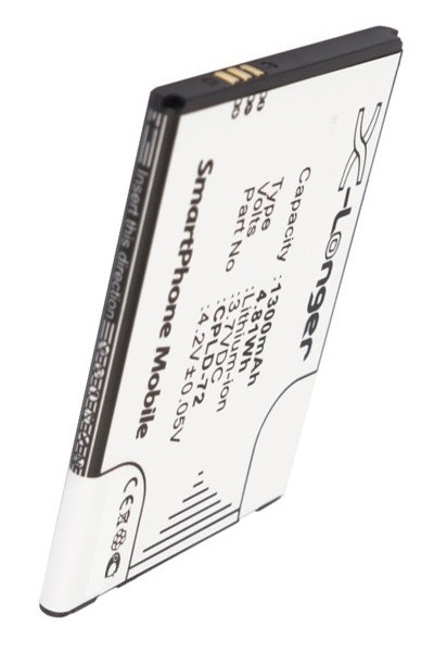 Coolpad CPLD-72 / CPLD-78 accu (1300 mAh, 123accu huismerk)  ACO00195 - 1