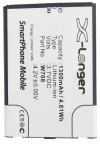 Coolpad W708 accu (1300 mAh, 123accu huismerk) ACO00208 - 1