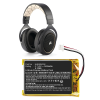 Corsair AHB504258 accu (3.7 V, 1400 mAh, 123accu huismerk) ACO00506