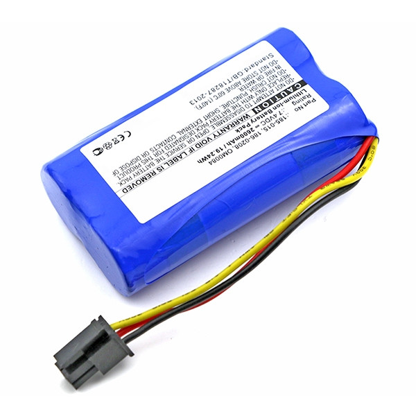 Covidien OM0084 / 185-0152 / 186-0208 accu (7.4 V, 2600 mAh, 123accu huismerk) ACO00450 - 1