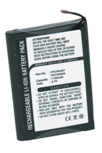 Cowon PPCW0504 / PPCW0401 / PPCW0508 accu (1100 mAh, 123accu huismerk)  ACO00028