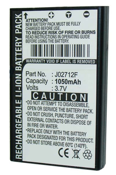 Creative J02712F accu (1050 mAh, 123accu huismerk)  ACR00010 - 1