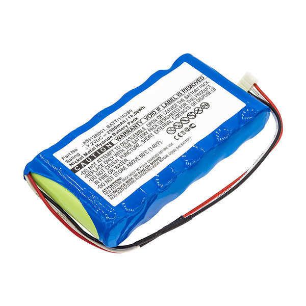 Criticare 80512B001 / BATT/110280 accu (7.2 V, 2500 mAh, 123accu huismerk) ACR00099 - 1