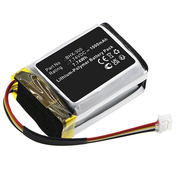 DJI BHX-305 / BHX305-1000 accu (7.74 V, 1000 mAh, 123accu huismerk)  ADJ00171 - 1