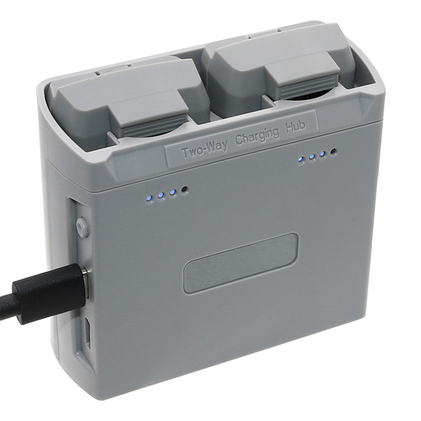 DJI Mini 2 / Mini SE 2-slots laadstation BWX161-2250-7.7 (8.8 V, 3 A, 123accu huismerk) ADJ00216 - 1