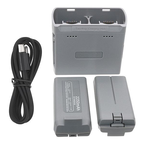 DJI Mini 2 / Mini SE 2-slots laadstation BWX161-2250-7.7 (8.8 V, 3 A, 123accu huismerk) ADJ00216 - 4