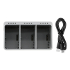 DJI Mini 3 / Mini 3 Pro 3-slots laadstation 270620 (12 V, 4 A, 123accu huismerk) ADJ00214 - 5