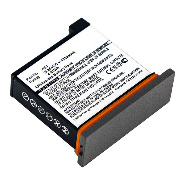 DJI Osmo Pocket AB1 / CP.OS.00000025.01 accu (3.85V 1250 mAh, 123accu huismerk) ADJ00096 - 1