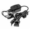 DJI Phantom 2 autolader voor 2 accu's (12V, 4A, 123accu huismerk)