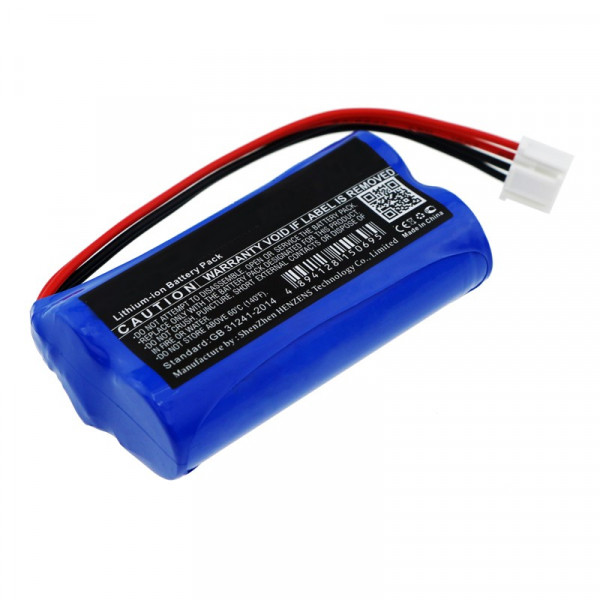 DJI accu voor remote controller GL358WB (7.4 V, 3400 mAh, 123accu huismerk)  ADJ00112 - 1