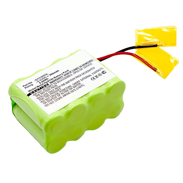DT Systems 0 accu (9.6 V, 300 mAh, 123accu huismerk) ADT00004 - 1