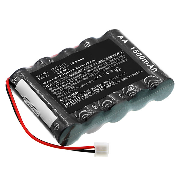 Daitem BATNI13 accu (6 V, 1500 mAh, 123accu huismerk)  ADA00191 - 1