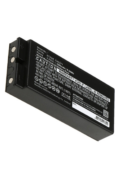 Danfoss BT20IK / BT24IK / BT27IK accu (4.8 V, 2.0 Ah, Ni-Mh, 123accu huismerk)  ADA00220 - 1