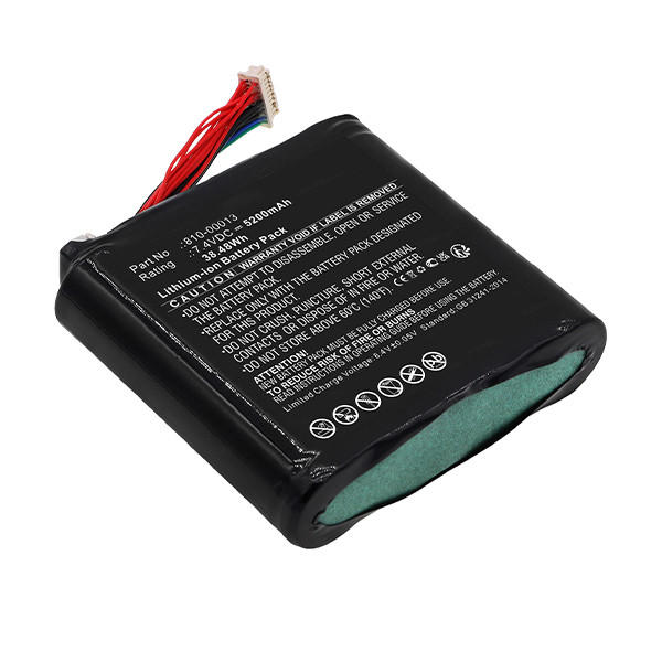 Daqri 810-00013 accu (7.4 V, 5200 mAh, 123accu huismerk)  ADA00184 - 1