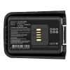 Datalogic 024000005 / 4006-0337 / 95A201016 accu (3.7 V, 3300 mAh, 123accu huismerk) ADA00173 - 2