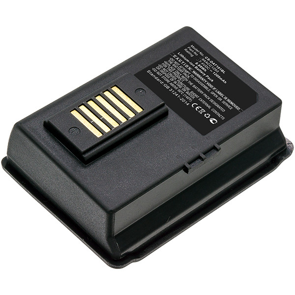 Datalogic 700165400 / 94ACC1293 / 94ACC1294 accu (7.4 V, 1200 mAh, 123accu huismerk) ADA00172 - 1