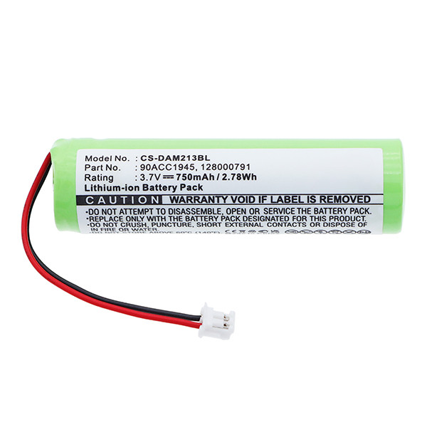 Datalogic 90ACC1945 / 128000791 accu (750 mAh, 123accu huismerk) ADA00007 - 2