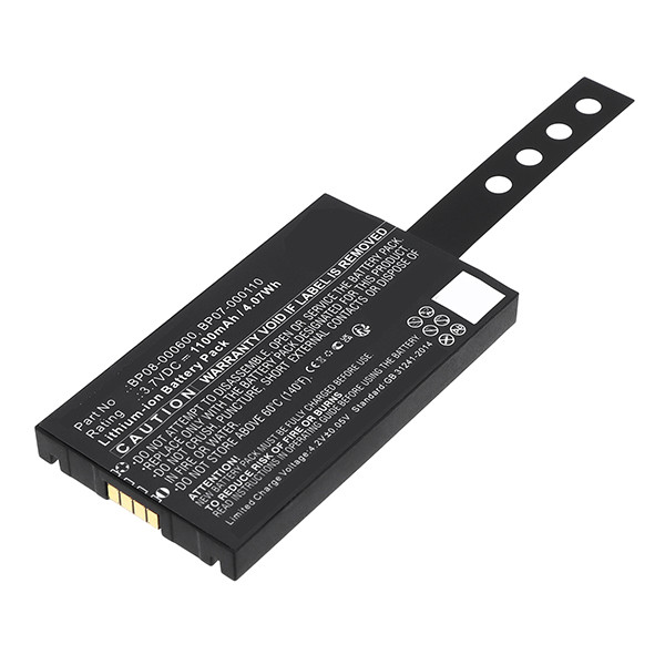 Datalogic BP07-000110 / BP08-00011A accu (1100 mAh, 123accu huismerk) ADA00164 - 1