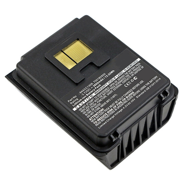 Datalogic GMC-1805 / 700180500 / 700180501 accu (3600 mAh, 123accu huismerk)  ADA00107 - 1